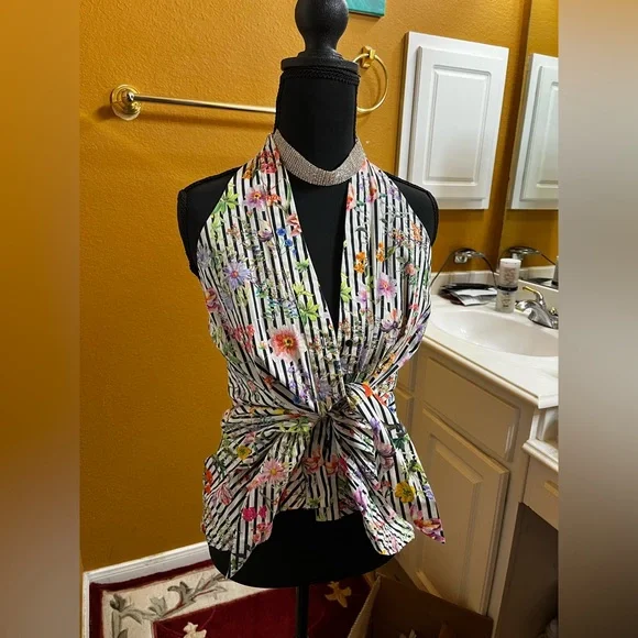 Zara Vibrant Patterned Blouse - Picture 2 of 5